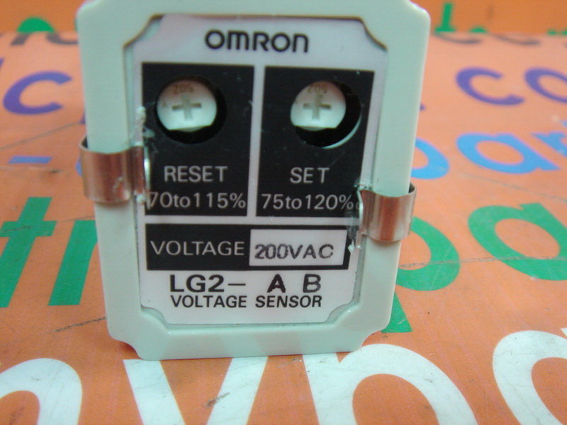 OMRON VOLTAGE SENSOR LG2AB 裕益科技自動化設備可程式編碼器PLC分散式控制系統DCS